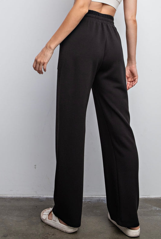 Mable Sweatpants plus size in Black